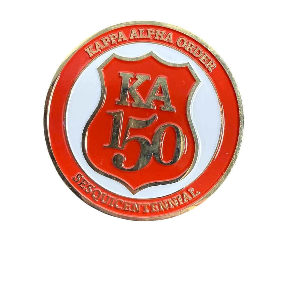 Kappa Alpha Order Sesquicentennial Opening Celebration Coin 2015 Richmond VA KA